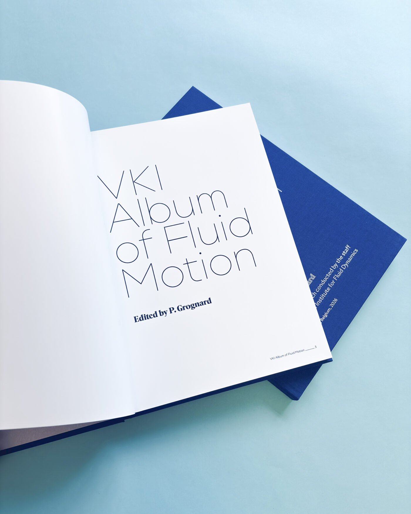 Livre "VKI Album of Fluid Motion"