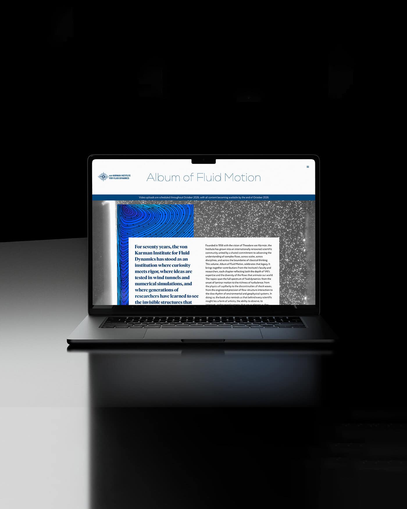 Site web "VKI Album of Fluid Motion"